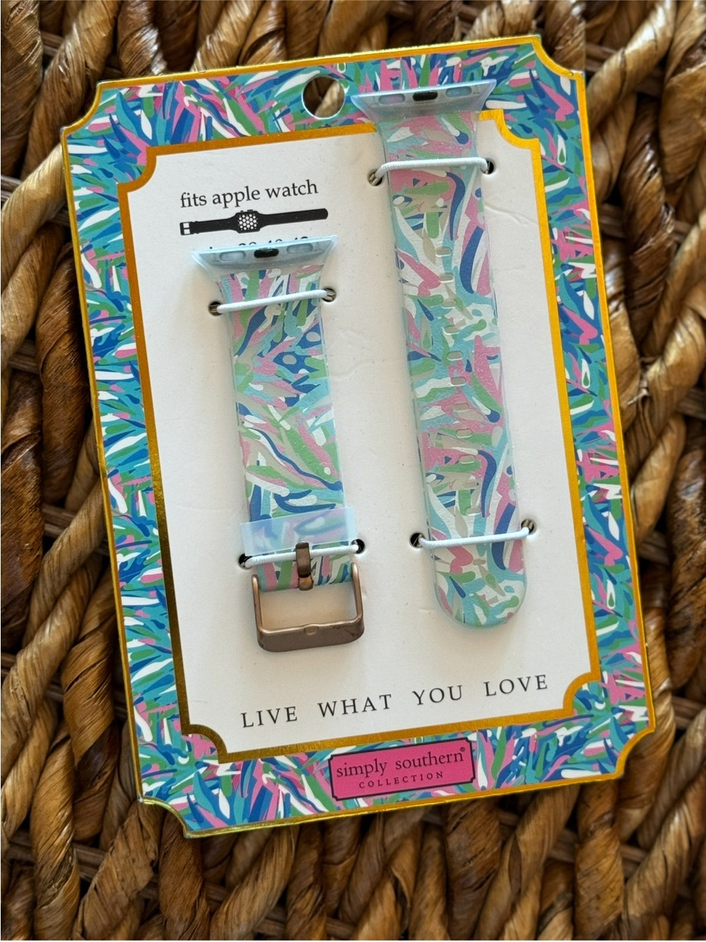 Simply Southern Pastel Abstract Apple Watch Band
